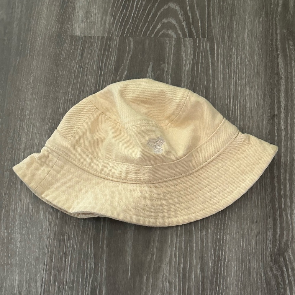Tna Aritzia Yellow-Beige Bucket Hat